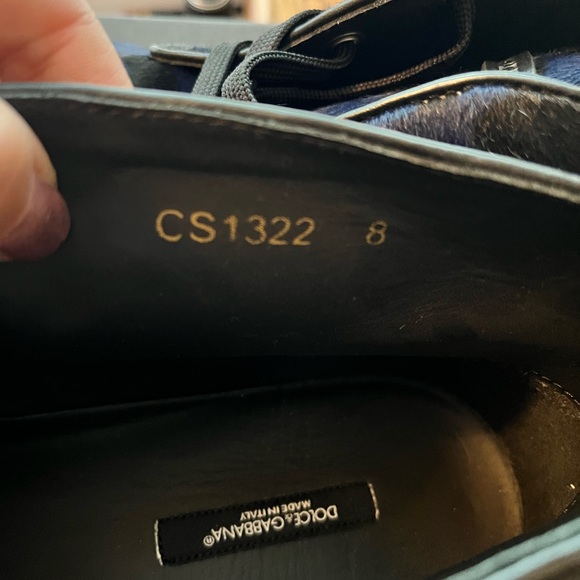 BRAND NEW WITH BOX, paperwork and dust bag D&G sneakers size 8 mens - Picture 5 of 16